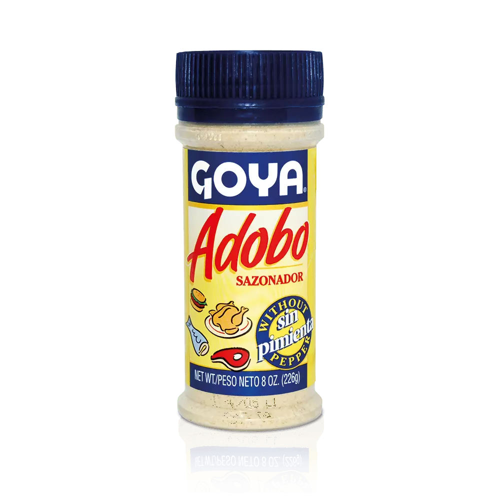 ADOBO SIN PIMIENTA GOYA TARRO 226 GR  Lote 1/1: 190824, fecha cad: 19/08/29,