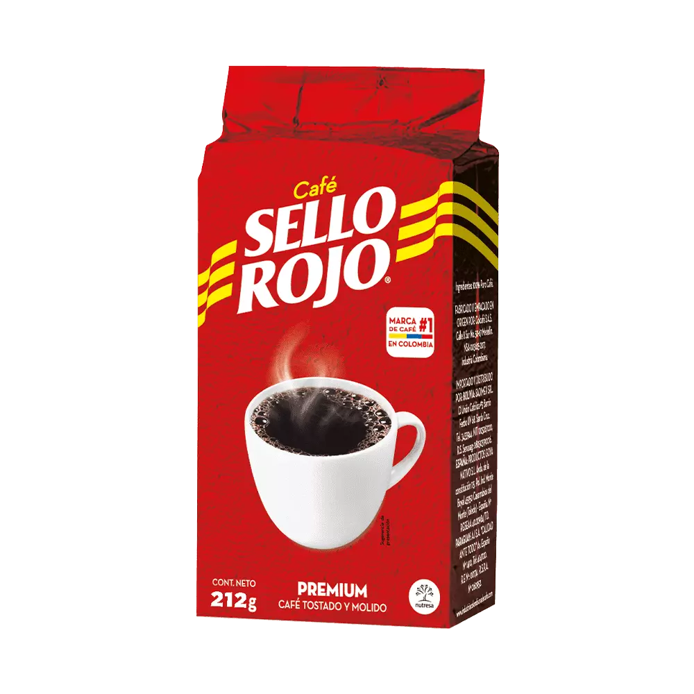CAFE MOLIDO SELLO ROJO PAQ 212 GR Lote 1/1: 3-26-0092, fecha cad: 26/01/26,