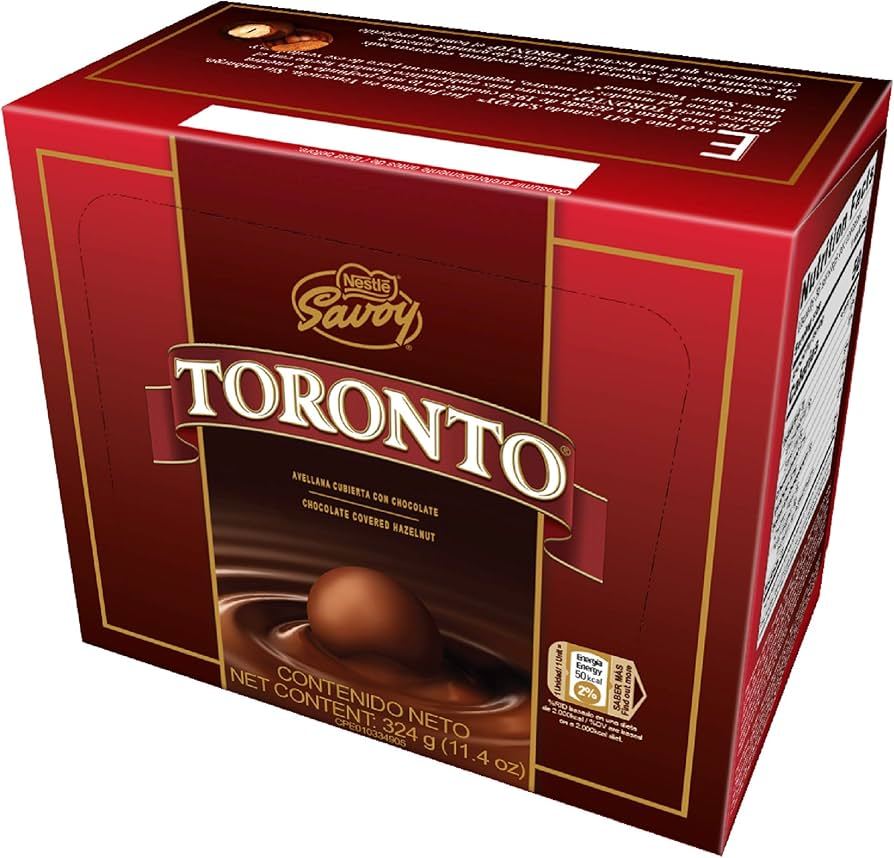 CHOCOLATE TORONTO DISPLAY (36X324GR) Lote: L4191B605T F.Cad.: 09/07/25