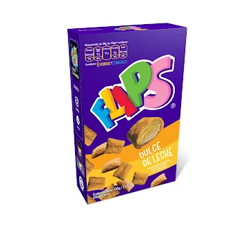 CEREALES FLIPS DULCE DE LECHE CAJA 220 GRS