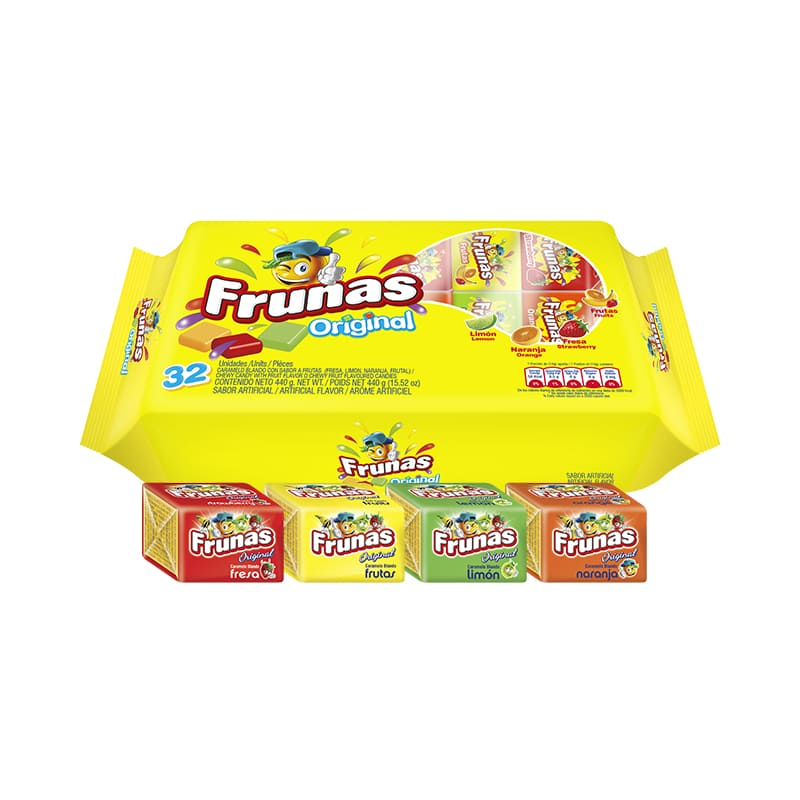 FRUNAS ORIGINAL BOLSA 26und 416gr F/Cad: 04/04/2026 Lote:L024040