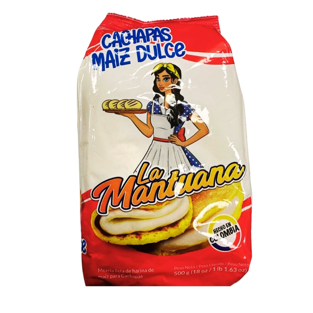 HARINA DE CACHAPAS LA MANTUANA 500GR Lote: L311F.Cad.: 12/09/25