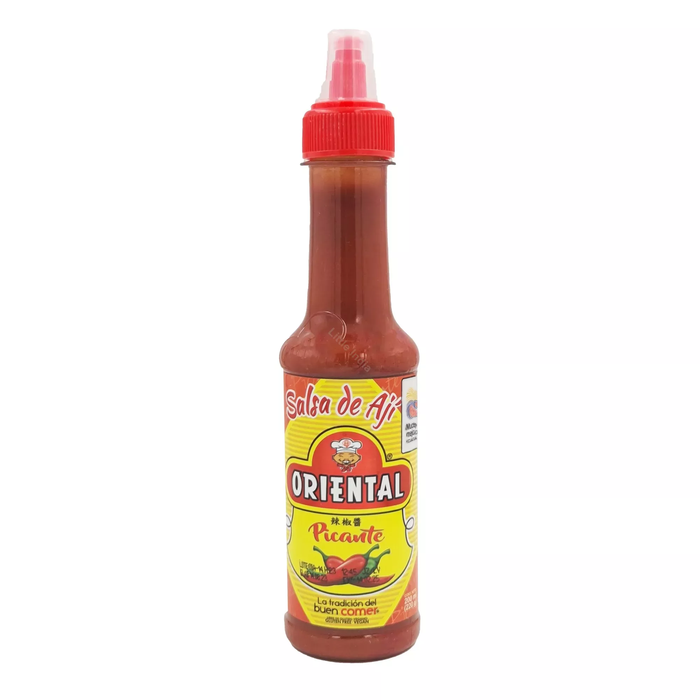 SALSA AJÍ PICANTE ORIENTAL X 200 ML