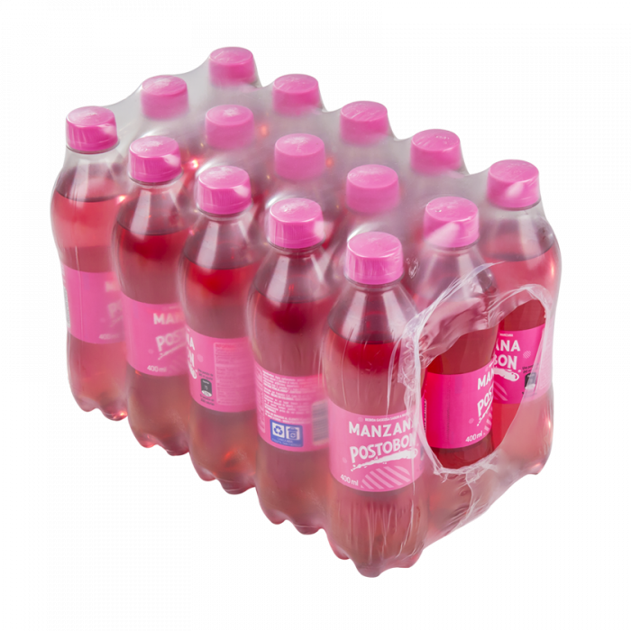 REFRESCO POSTOBON MANZANA 12 X 500 ML F/Cad: 27/07/2025 Lote:L041359