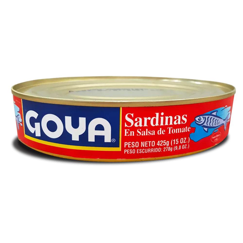 SARDINAS C/TOMATE OVAL GOYA LATA 425 G (Lote Proveedor: LEMO1ST22G24 F. caducidad: 22/07/28