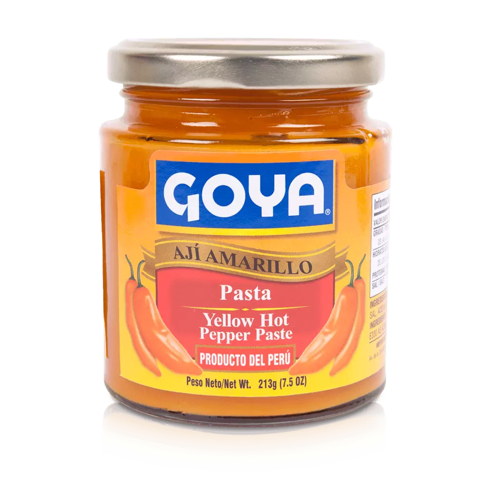 PASTA DE AJI AMARILLO GOYA Lote 1/1: PAA2250424, fecha cad: 12/08/27,