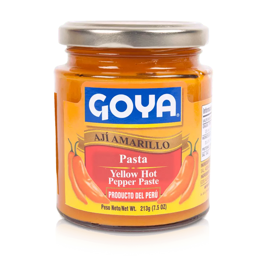 PASTA DE AJI AMARILLO GOYA Lote 1/1: PAA2250424, fecha cad: 12/08/27,