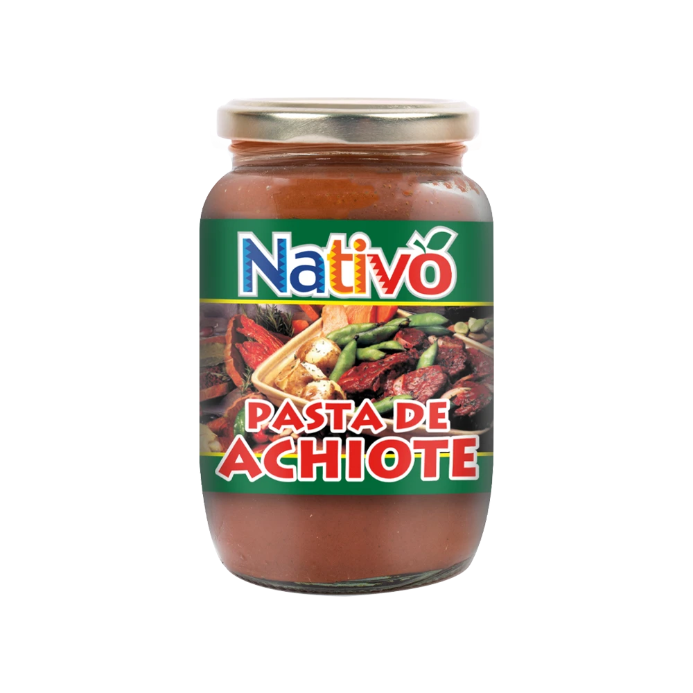 PASTA DE ACHIOTE NATIVO FRASCO 240 GR (Lote Proveedor: 061124002506242 F. caducidad: 06/11/26)