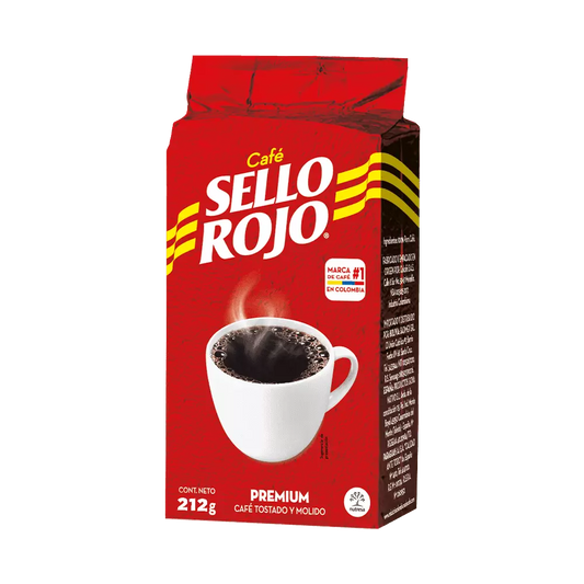 CAFE MOLIDO SELLO ROJO PAQ 212 GR Lote 1/1: 3-26-0092, fecha cad: 26/01/26,