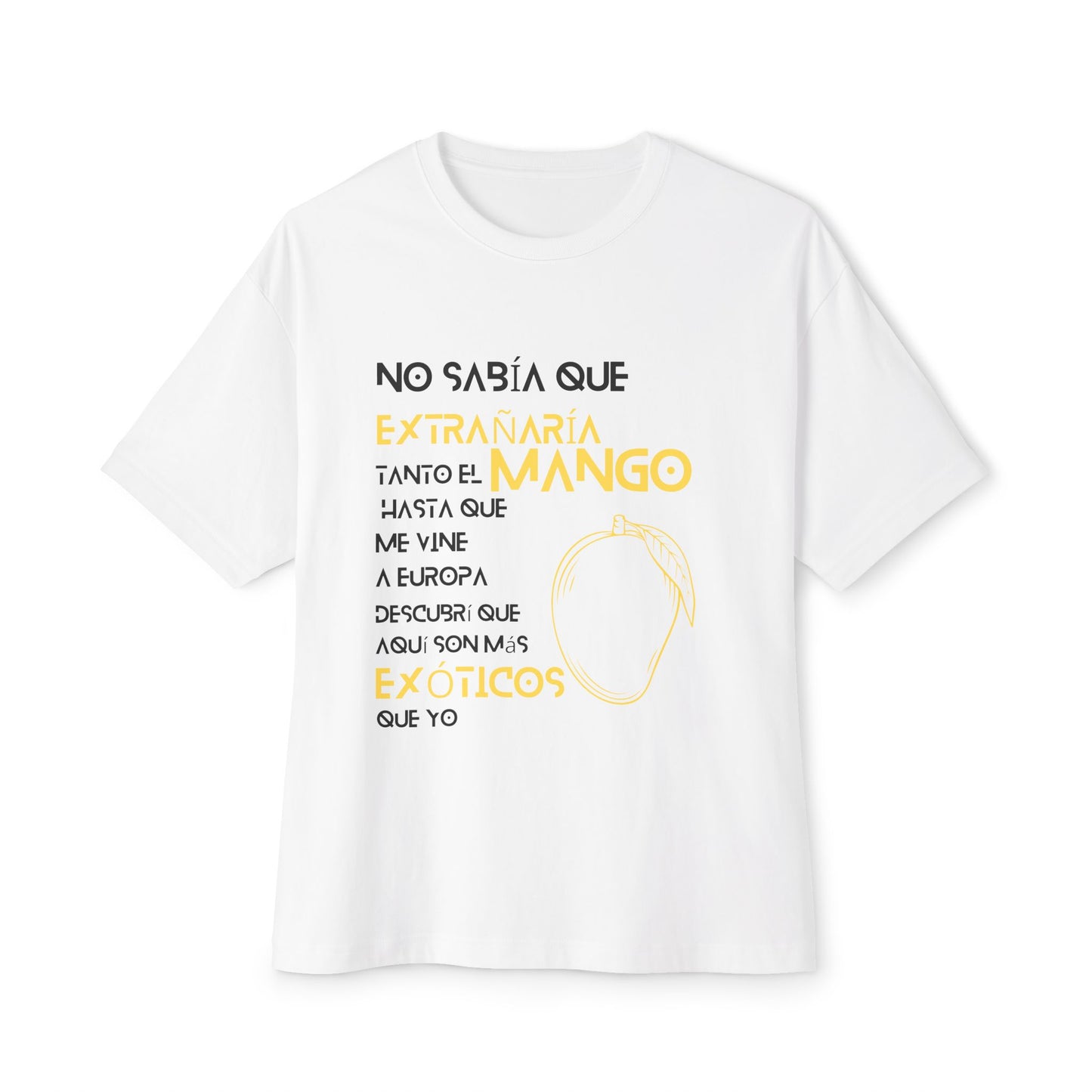 Franela Unisex Oversized Mango Exotico