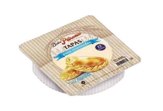 TAPAS EMPANADAS 410GR Lote: L0231224 F.Cad: 13/10/25