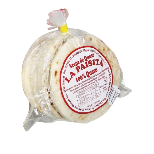 AREPA LA PAISITA BLANCA PAQ 6 uds Lote 51040425  F.Cad: 04/06/25