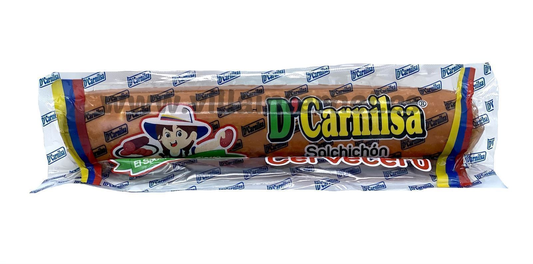 SALCHICHON CERVECERO 600 GR  LOTE 69310325  F.C 31/07/25