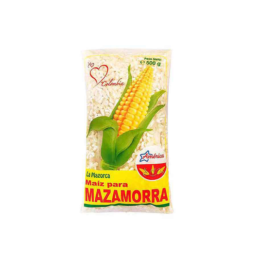 MAZAMORRA BLANCA AMERICA X 500 GR