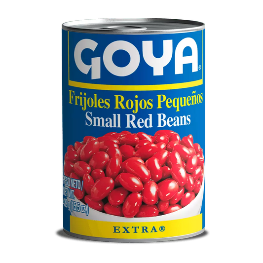 FRIJOLES ROJO PEQUEÑO NATURAL GOYA 425GR Lote 1/1: B242014340, fecha cad: 05/12/28